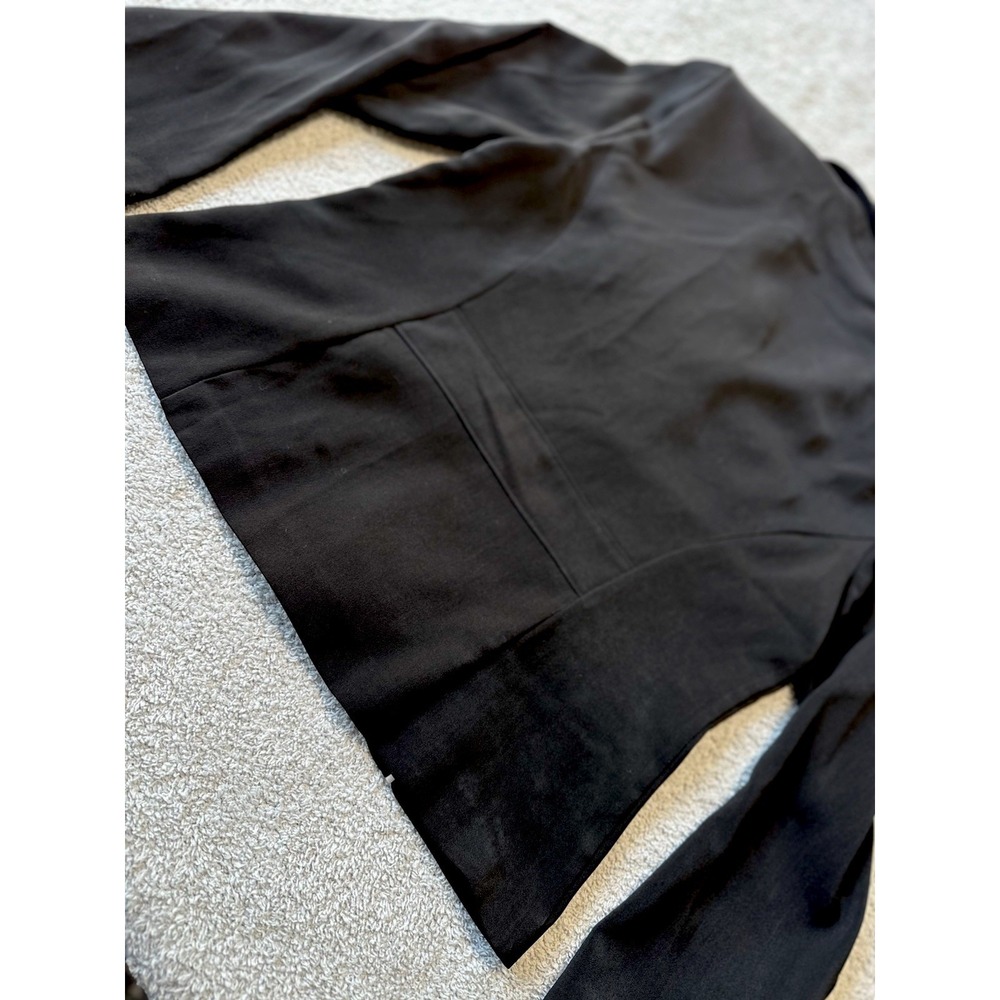Women's‎ Sag Harbor Blazer Jacket Black Size 8 - Picture 8 of 12